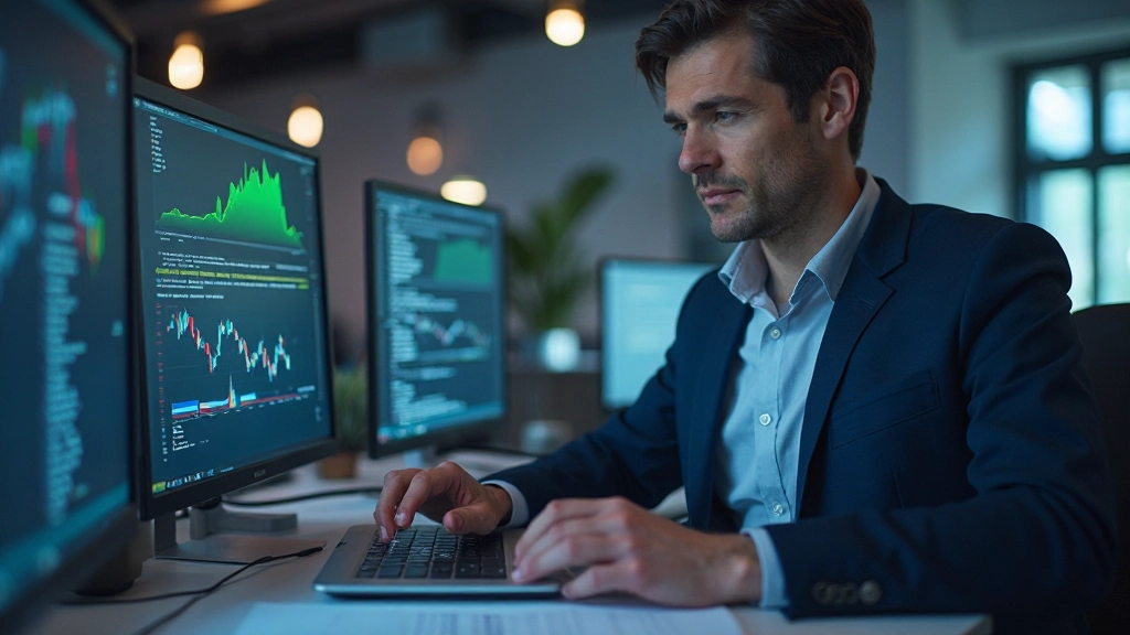 Verschiedene Arten von Handelssystemen nebeneinander visualisiert, Algorithmen-Architektur, Netzwerkdiagramme mit Datenfluss
