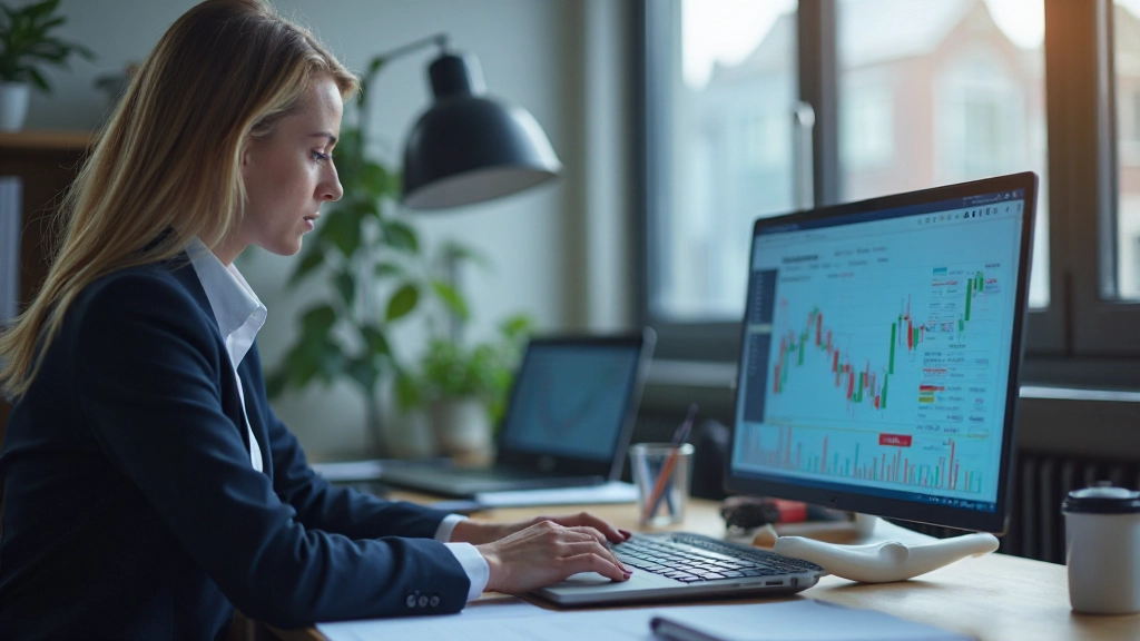 Übersicht verschiedener Handelsplattformen auf Computerbildschirm mit Vergleich von Features und Funktionen