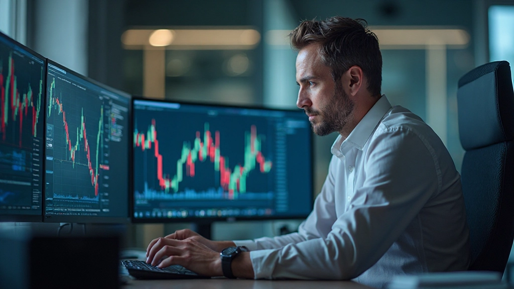 Marktanalyse-Dashboard mit Charting-Tools und technischen Indikatoren