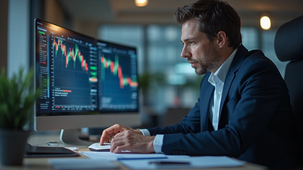 Finanzprofessional führt Portfolio-Rebalancing durch und aktualisiert Allokationen