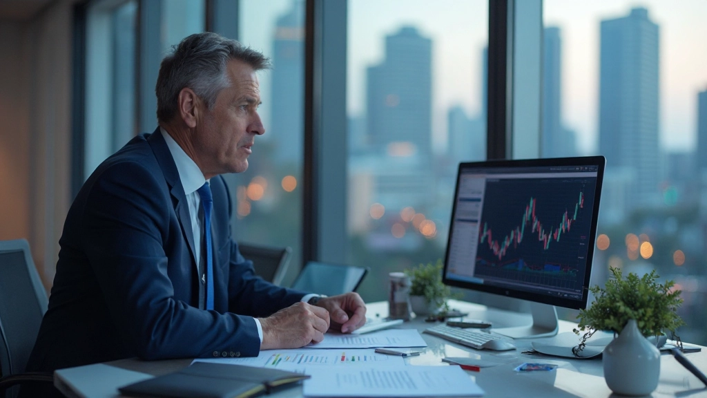 Strategische Optionspositionsaufbau mit Gewinn- und Verlustdiagrammen für verschiedene Marktszenarien