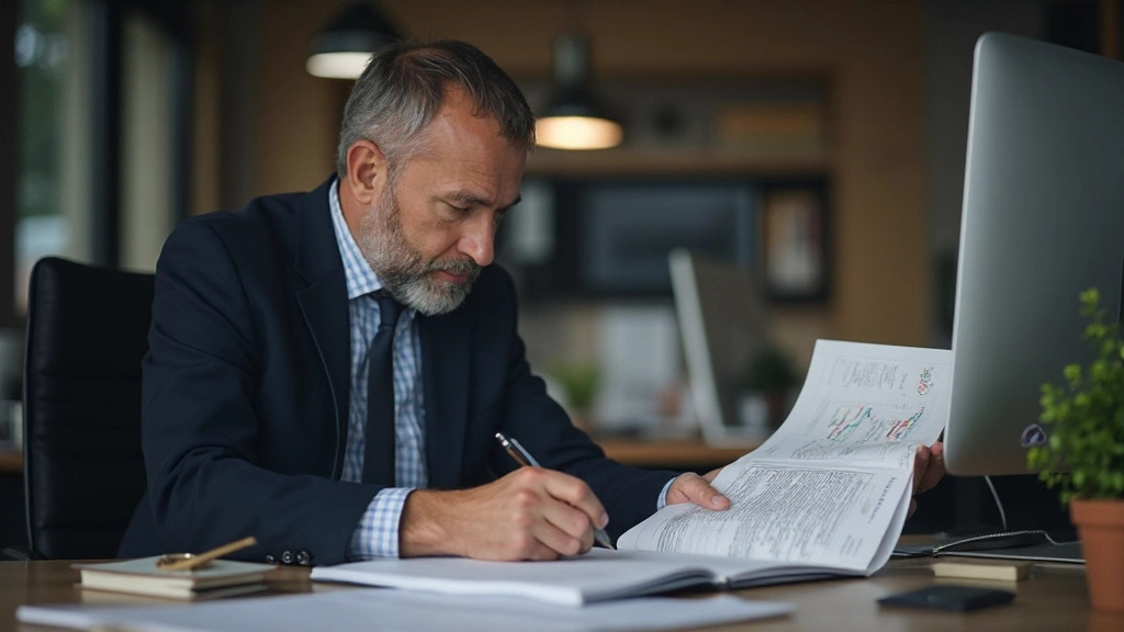 Handelsjournal und Strategiedokumentation mit Forschungsergebnissen