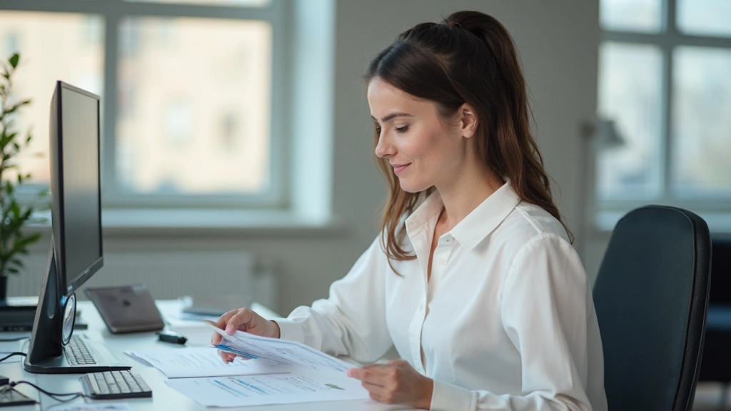 Finanzielle Planungstabelle mit Kalkulationen und Grafiken auf Schreibtisch